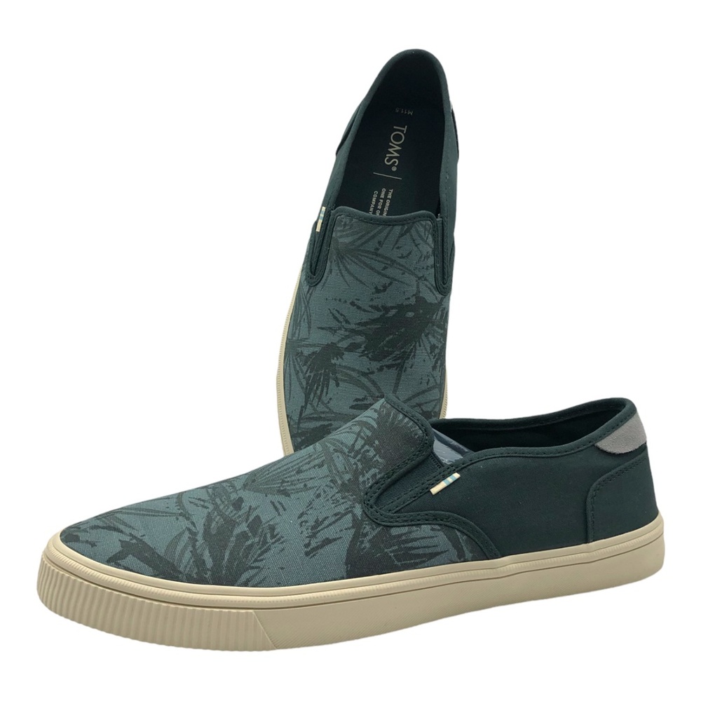 TOMS Men's Carlson Slip-On Canvas Sneaker/Shoe Size 11.5 - Picture 2 of 3